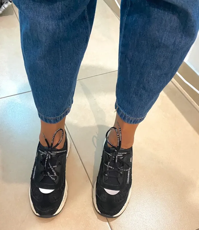 Magnifique Baskets Noire Pointure 36 - photo numéro 3