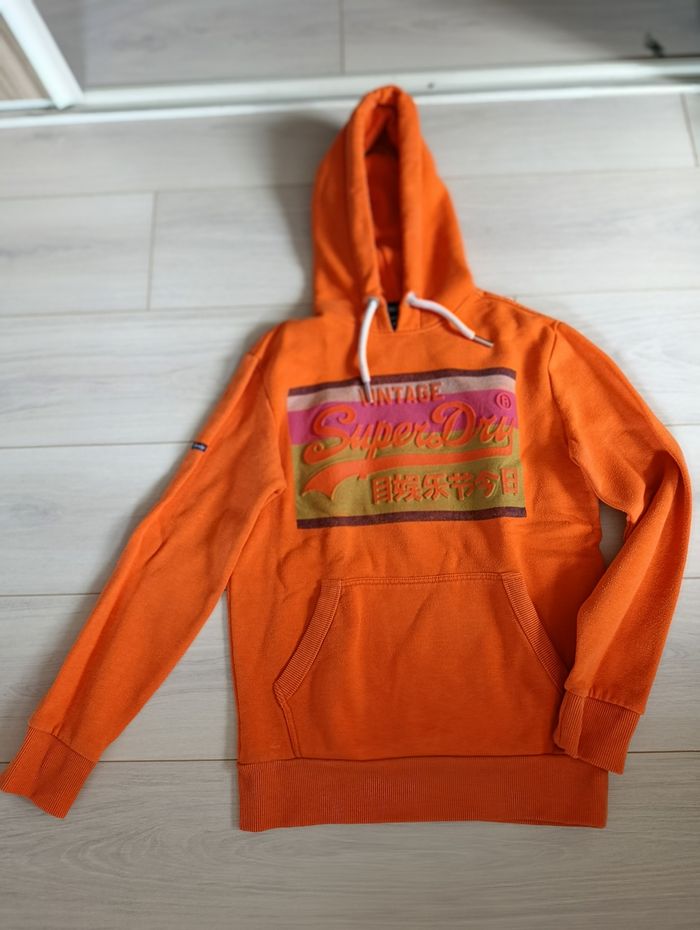 Sweat capuche Superdry garçon taille S