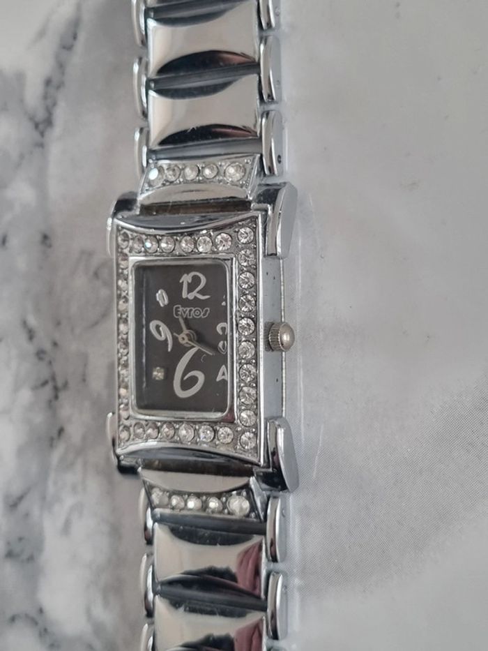 Montre argenté strass Année '90 - photo numéro 10