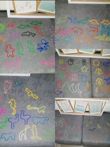 Lot 103 bracelets élastiques