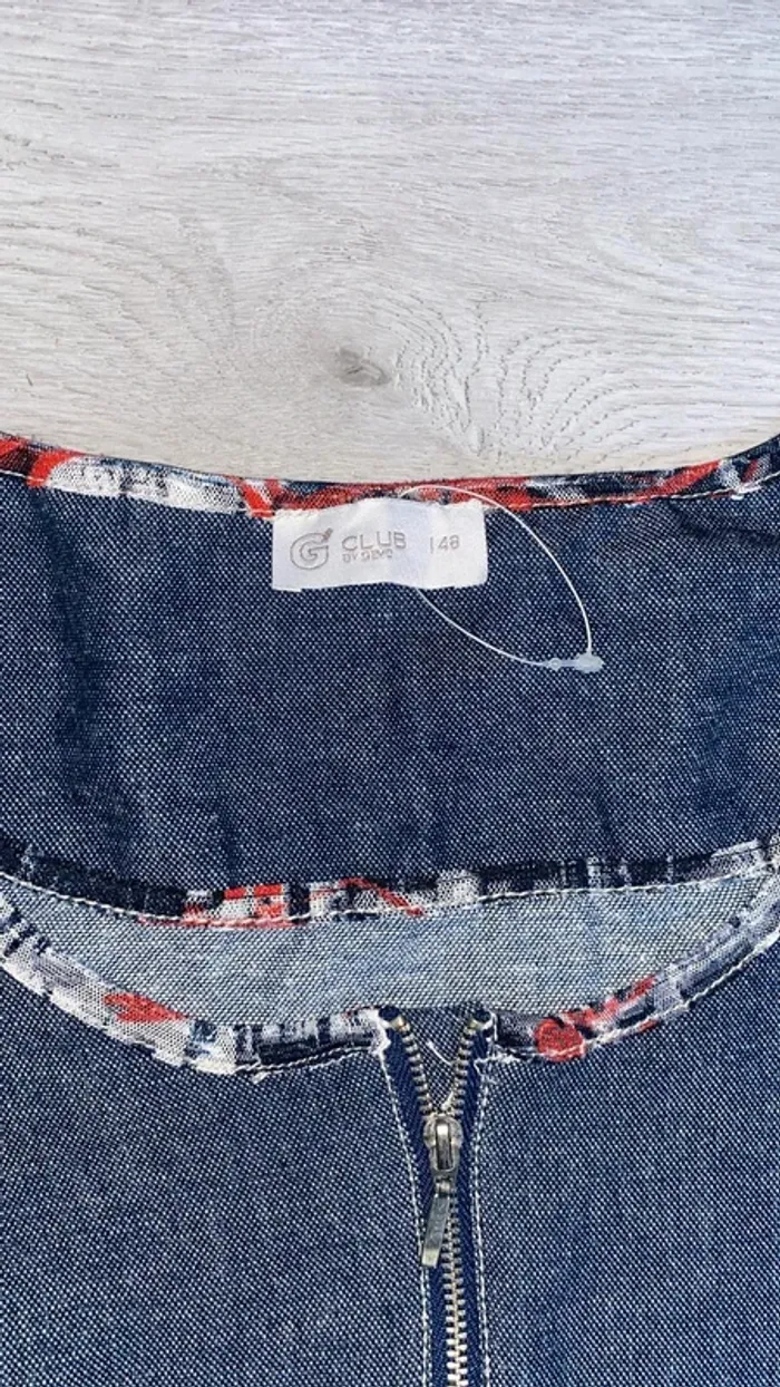 Tunique débardeur bi matière Gémo taille 48 Tbe - photo numéro 3