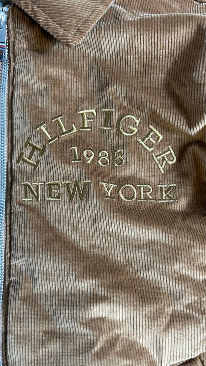 Blouson Tommy Hilfiger Réversible - Coton - Marron taille XS - photo numéro 4