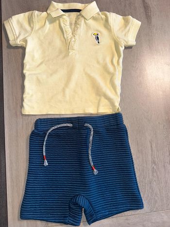 Polo et short bébé