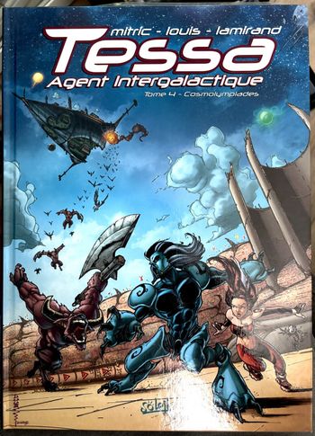BD Tessa agent intergalactique tome4 Cosmolympiade
