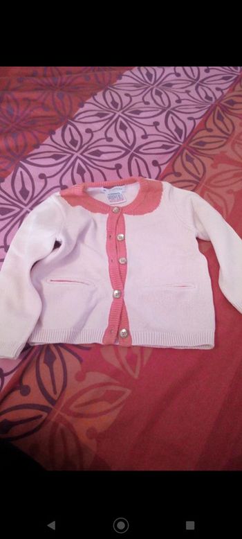gilet rose La redoute