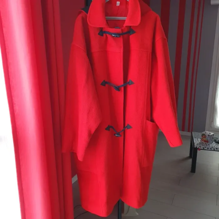 Duffle coat rouge