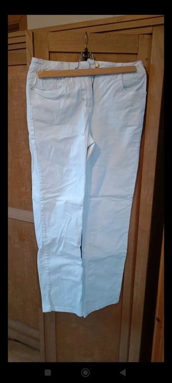Pantalon blanc 40