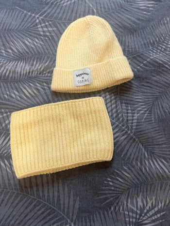 Bonnet + tour de cou fille