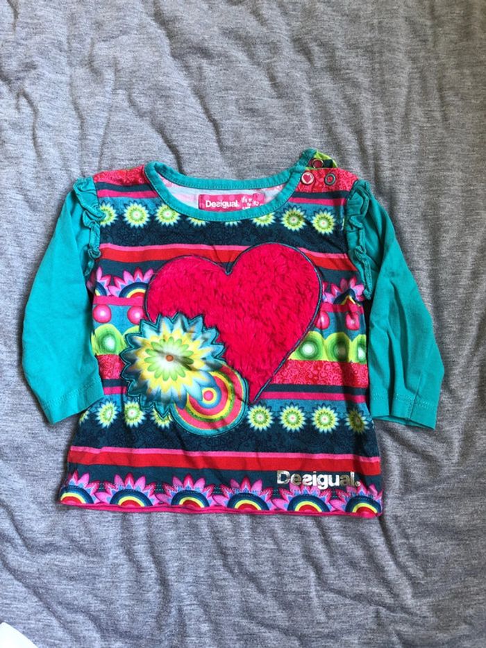 T-shirt manches longues 3 mois