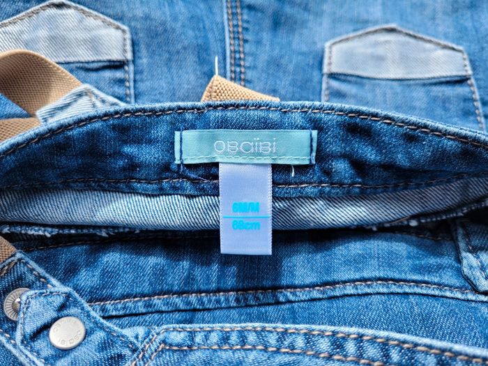 Très jolie salopette short jeans Obaïbi, 6 mois (26) - photo numéro 6