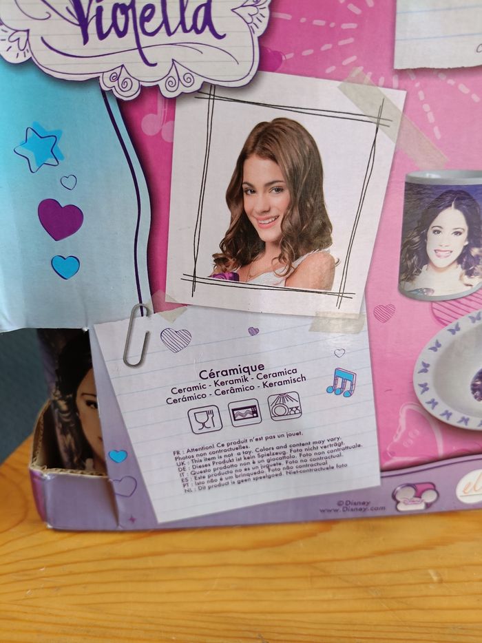 Coffret vaisselle violetta neuf 💫 - photo numéro 6
