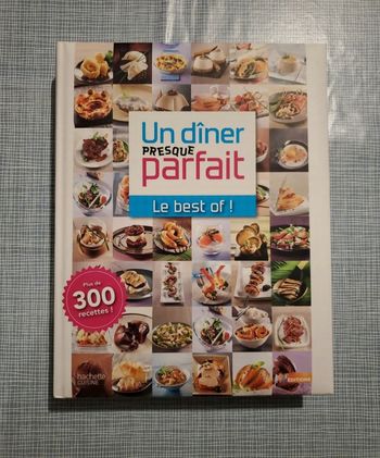 Livre de recettes "un dîner presque parfait"