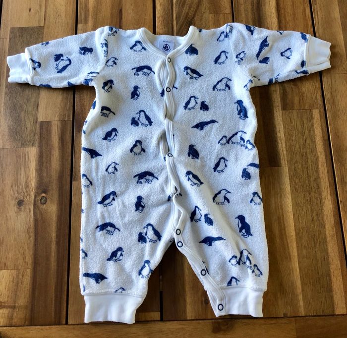 Pyjama molleton petit bateau 3 mois