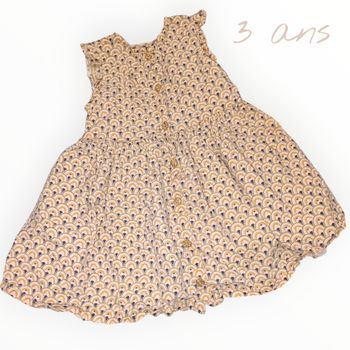 🌈👗 Robe Gémo – 3 ans 👗🌈
