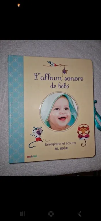 Livre souvenir bébé
