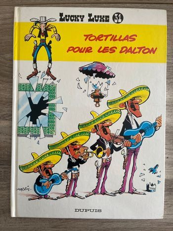 Bande dessinée Lucka Luke « Tortillas pour les Dalton »