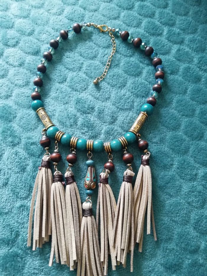 Collier fait main neuf - photo numéro 4