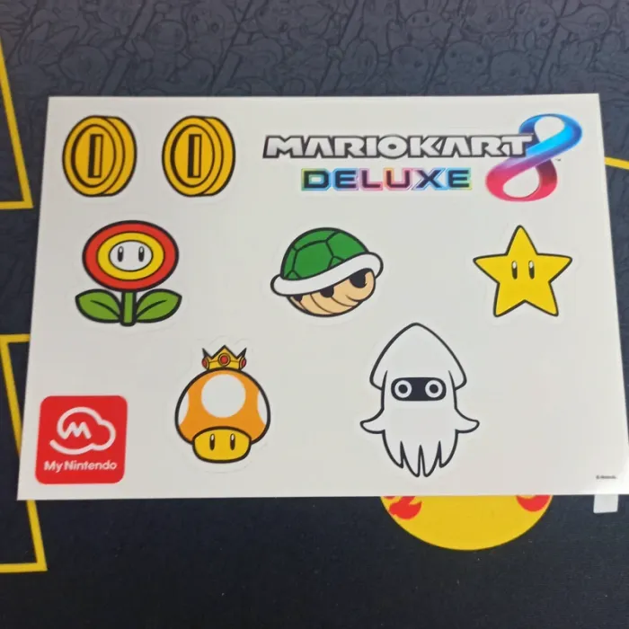 Planche de stickers Mario Kart - photo numéro 4