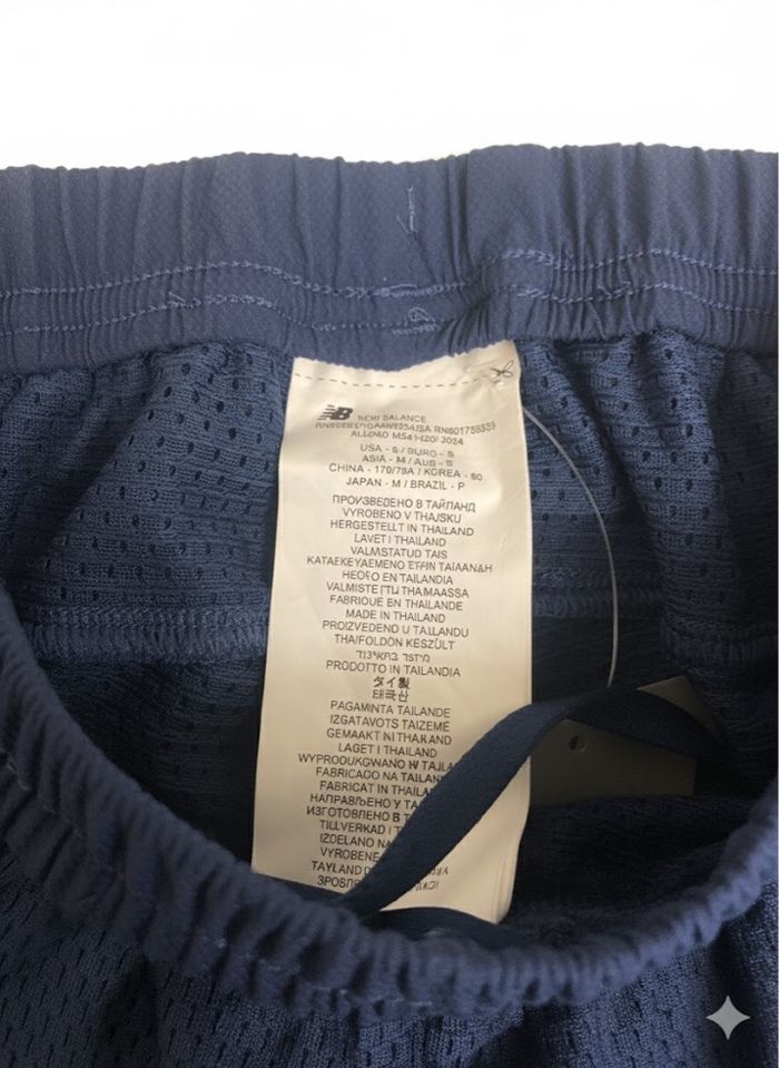 Short de Sport New Balance (Homme) - Taille S - Bleu Marine - Neuf avec Étiquette - photo numéro 4
