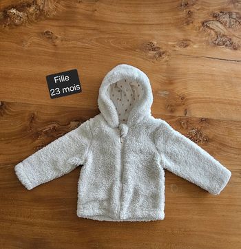 Manteau chaud fille