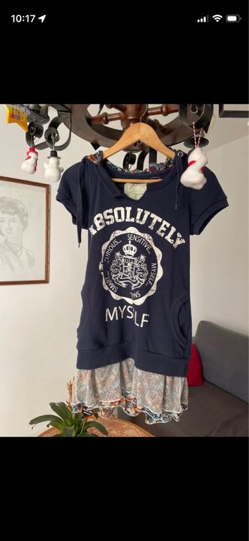 Robe manche courte femme