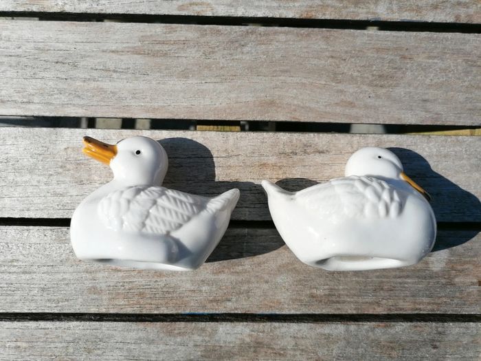 Figurine statuette canard sel et poivre - photo numéro 4