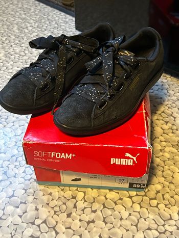 Baskets /derbys « Puma » noires fille 