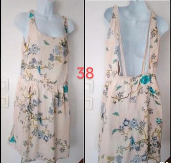 Robe légère doublée femme 38