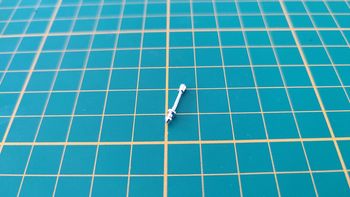 Levier de vitesse pièce détachée miniature Jaguar XK 120 1948 1/24 Burago #B47