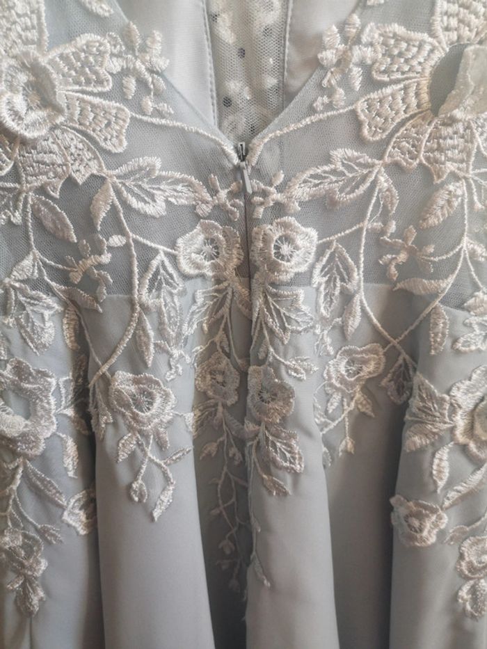 Robe demoiselle d'honneur témoins Jj's house bleue - photo numéro 8
