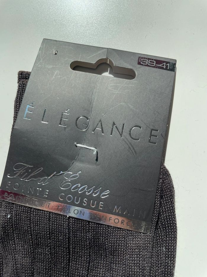 2 paires de chaussettes neuves 39/41 - photo numéro 3