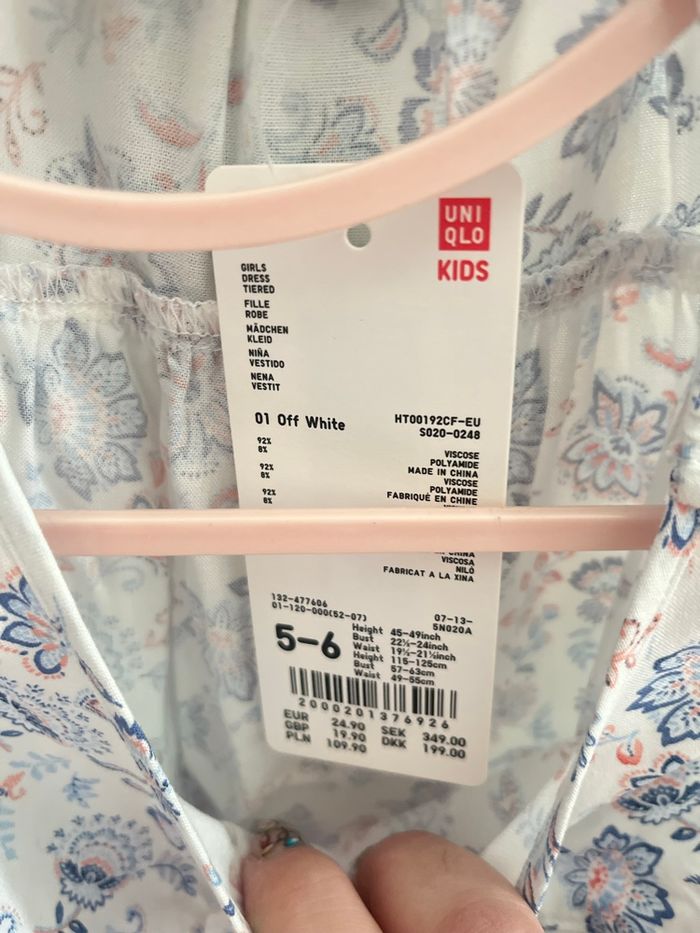 Robe d’été uniqlo