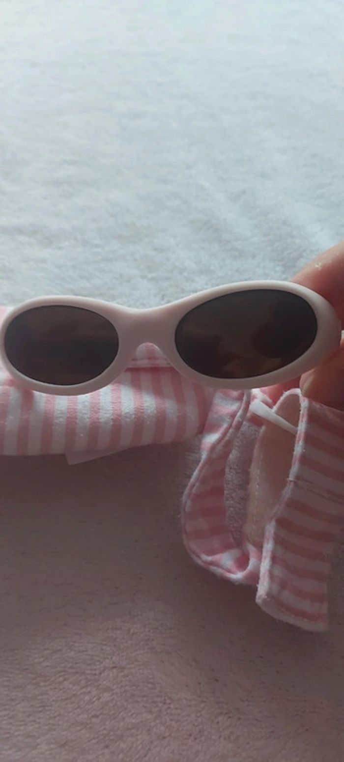 Lunette de soleil bébé 0 3 mois fille - photo numéro 3