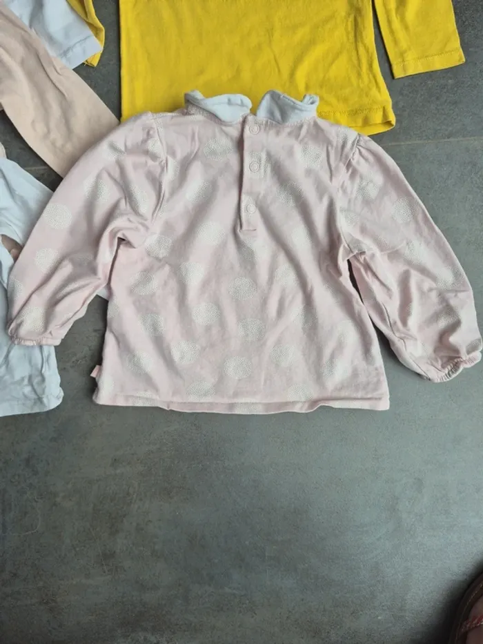 Lot de hauts manches longues 18 mois fille - photo numéro 4