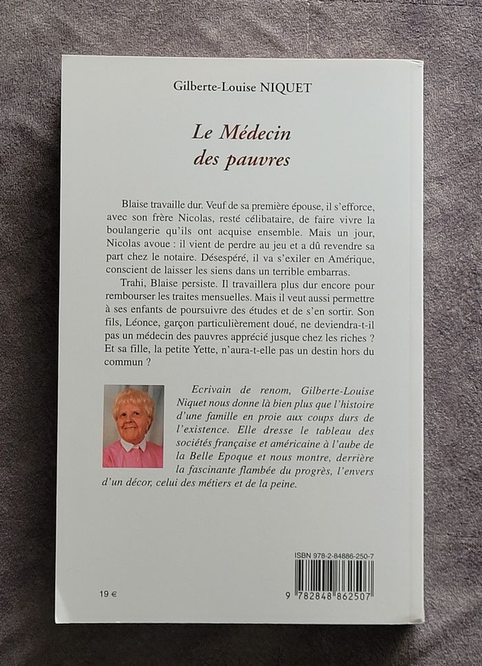 Le médecin des pauvres Gilberte-Louise Niquet - photo numéro 2