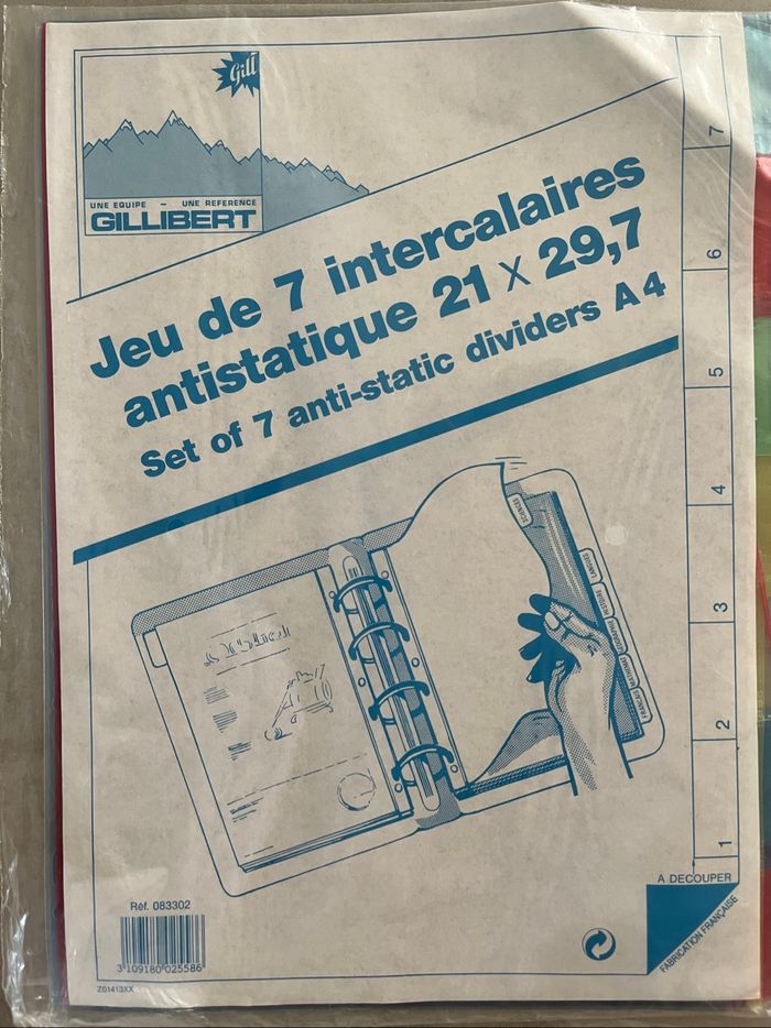 Grands intercalaires plastiques - photo numéro 3