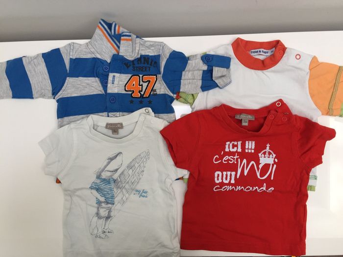 Lot de 4 hauts été