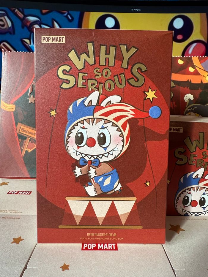 Why So Serious Séries - Vinyl Plush Pendant Blind Box 🤡
