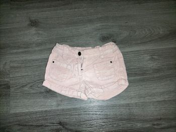Short en velours