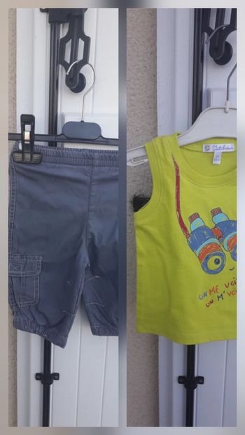 Ensemble 2 pièces bb gars taille 3 mois