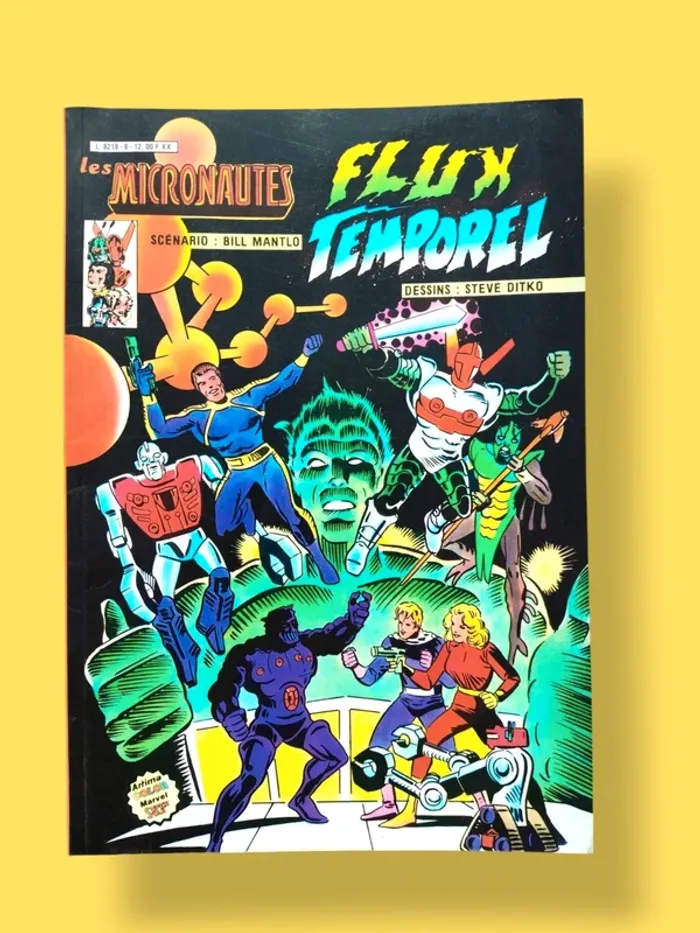 Comic vintage Les Micronautes 1983