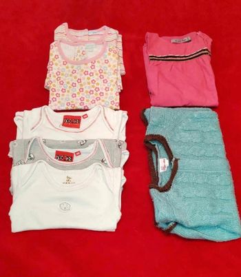 Lot fille 18 mois 7 pièces