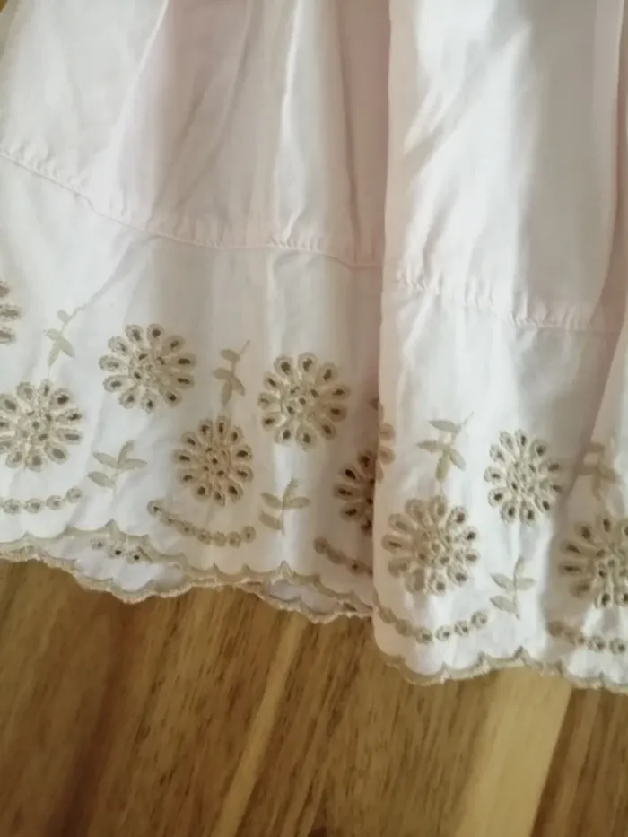 Robe Mila blue rose et crème - photo numéro 2