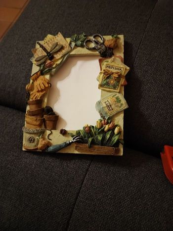 Petit cadre décor jardin