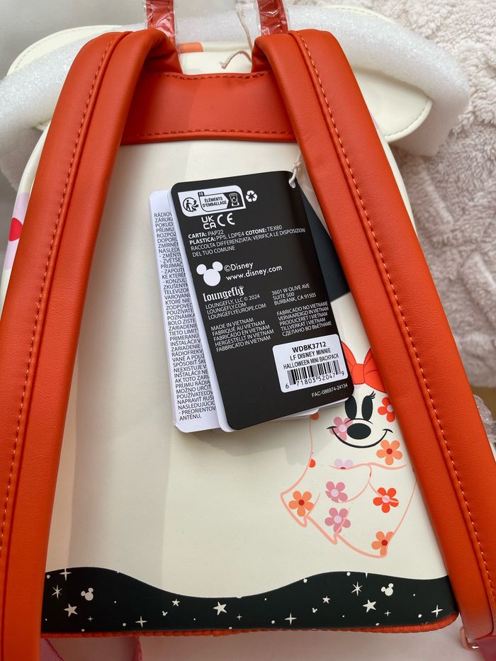 Disney Loungefly Mini Sac A Dos Minnie Halloween L0824 - photo numéro 3