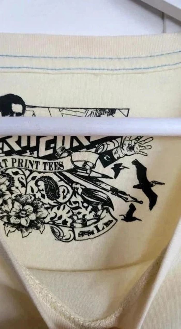 Tee shirt vintage surfwear Rip Curl pépite Taille L - photo numéro 6