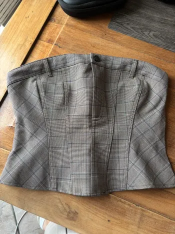 top bustier zara neuf avce étiquette taille S