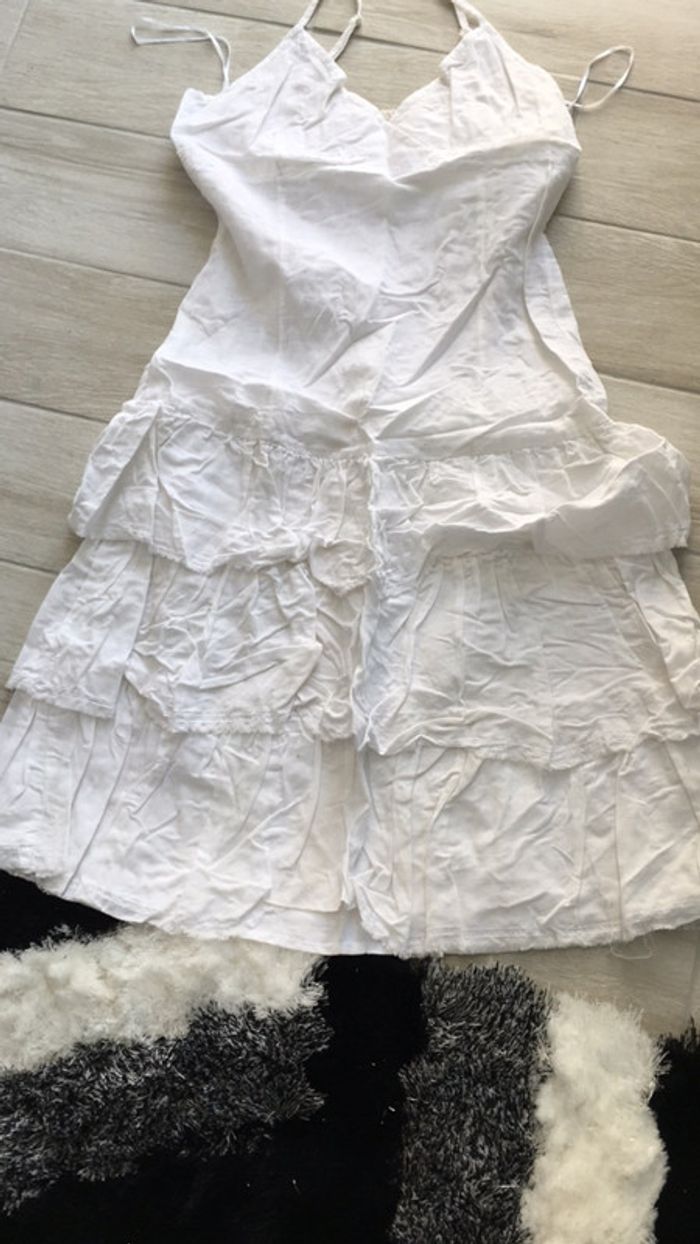 Robe à bretelle en lin