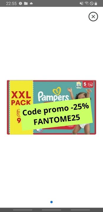 Pampers maxi pack Taille 5