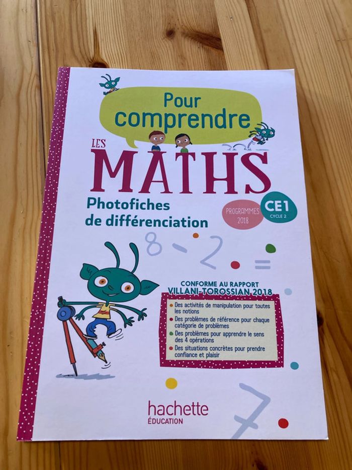 Photofiches - Pour comprendre les maths CE1